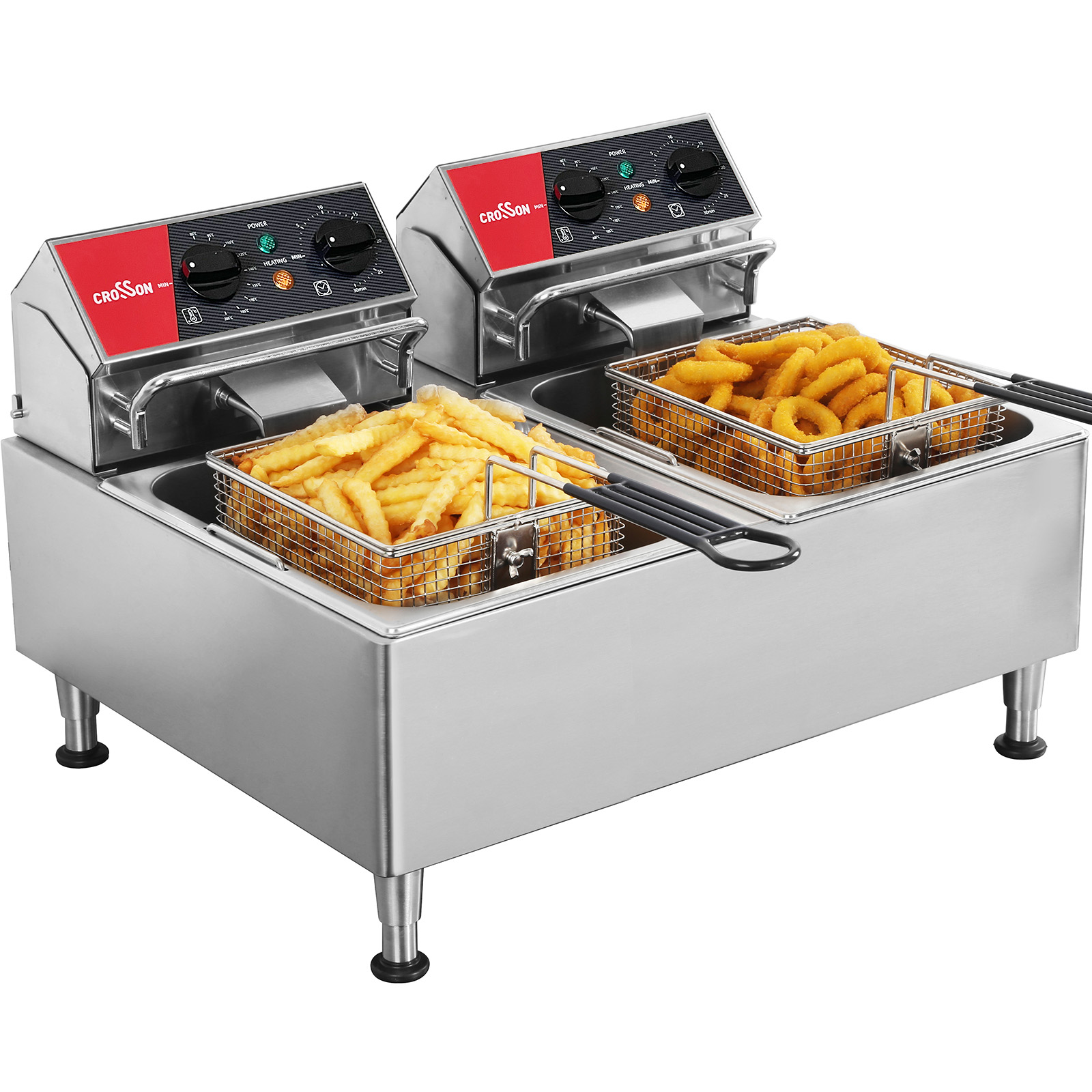 For CF-26  12L Electric Deep F - Countertop Deep Fryer With Timer 评论和价格