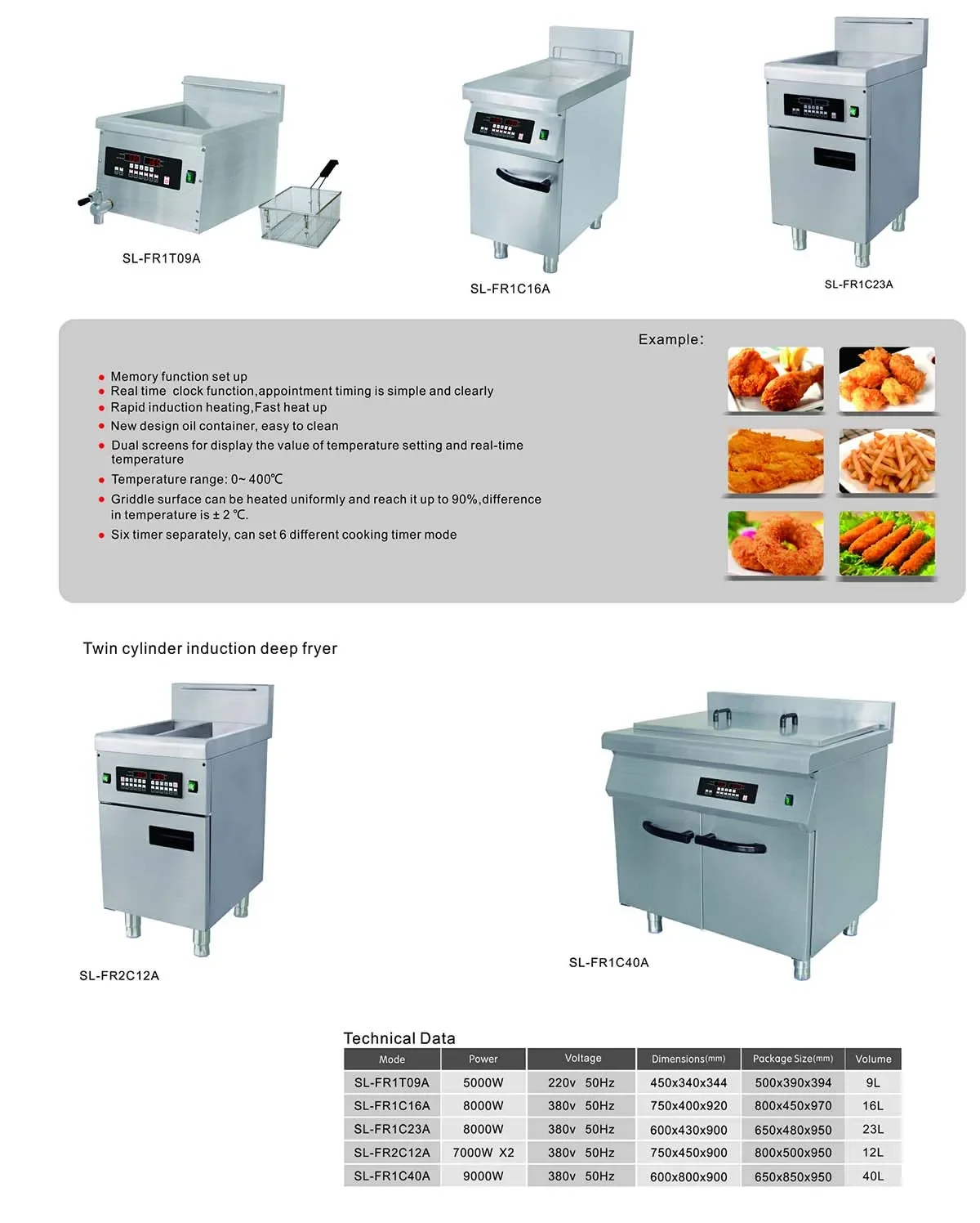 8L Induction Electric Commerci - Commercial Donut Fryer Electric 评论和价格