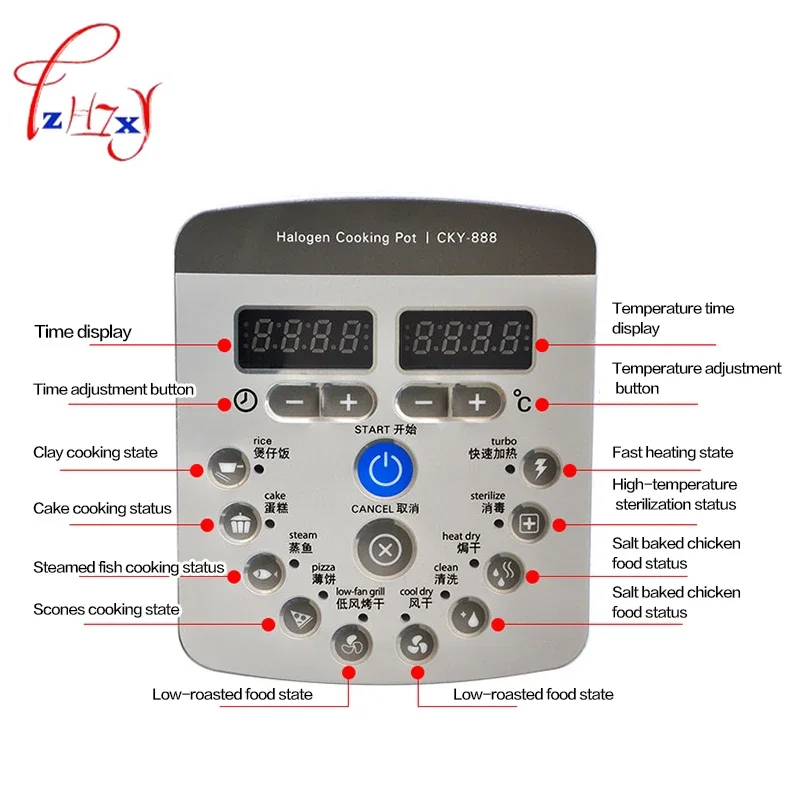 Household 220v Home Use Microw - Countertop Deep Fryer With Timer 评论和价格