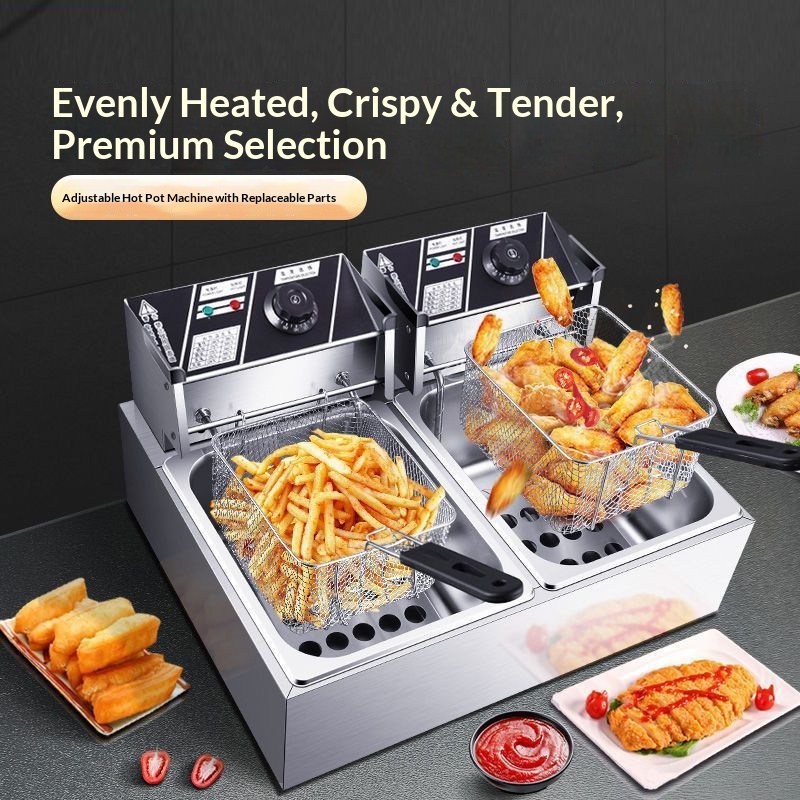 Applicable To 10L/20L/22L Ultr - Electric Fryer Commercial 20L 评论和价格