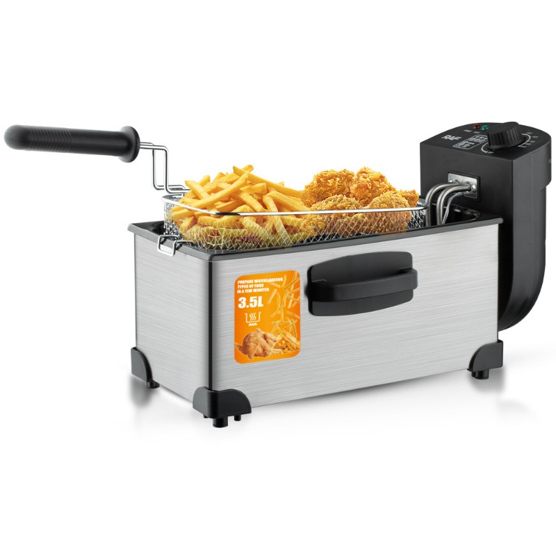 EU/UK Electric Deep Fryers 200 - Countertop Deep Fryer With Timer 评论和价格