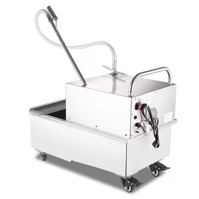 YWM Certificate Commercial 48L - Fryer Oil Filtration Machine 评论和价格