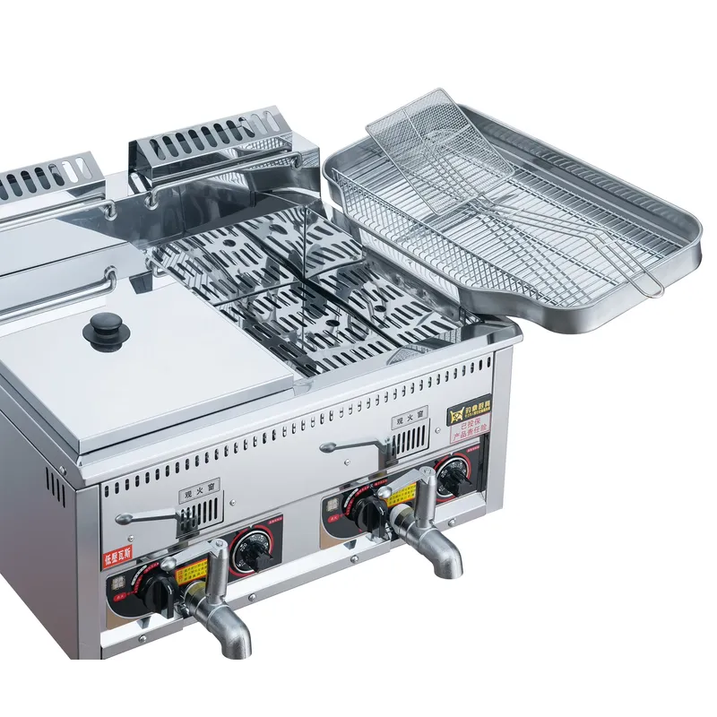 12L Commercial Electric Deep F - Commercial Deep Fryer Double Tank 12L 评论和价格