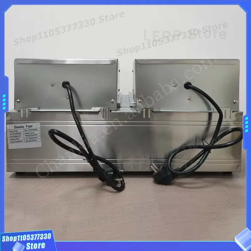 Commercial 12L Double Tank Ele - Commercial Deep Fryer Double Tank 12L 评论和价格