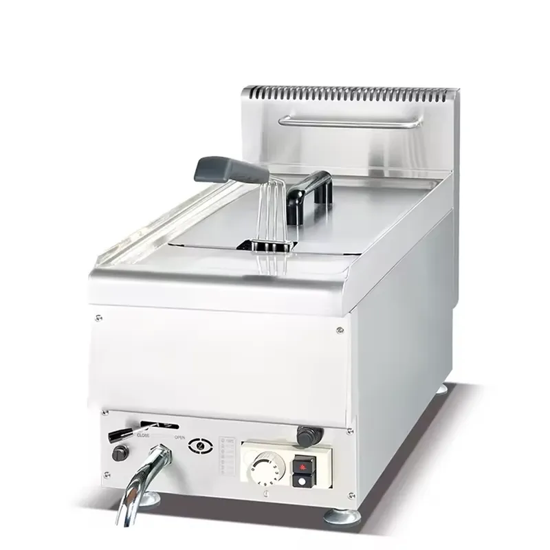 Commercial Desktop Gas Fryer 1 - Commercial Gas Deep Fryer Propane 评论和价格