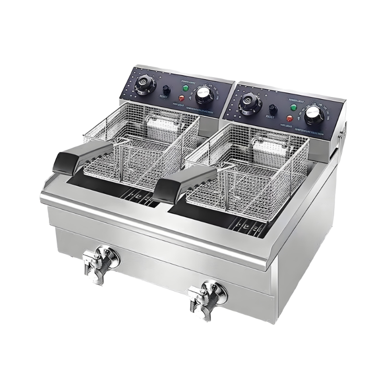 Commercial Electric Double Fry - Electric Fryer Commercial 20L 评论和价格
