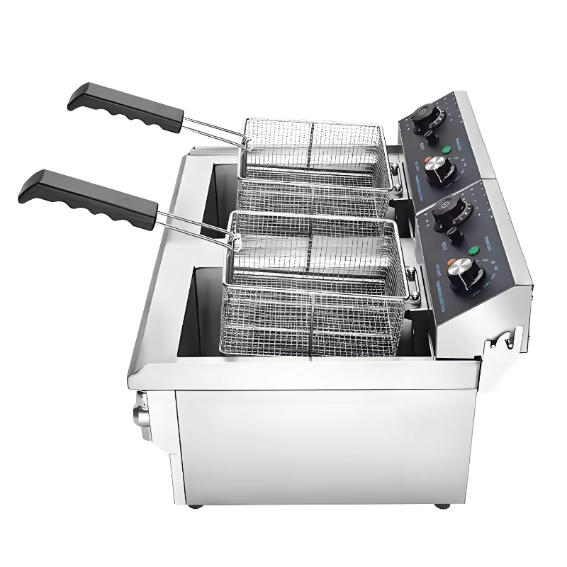 Commercial Electric Double Fry - Electric Fryer Commercial 20L 评论和价格