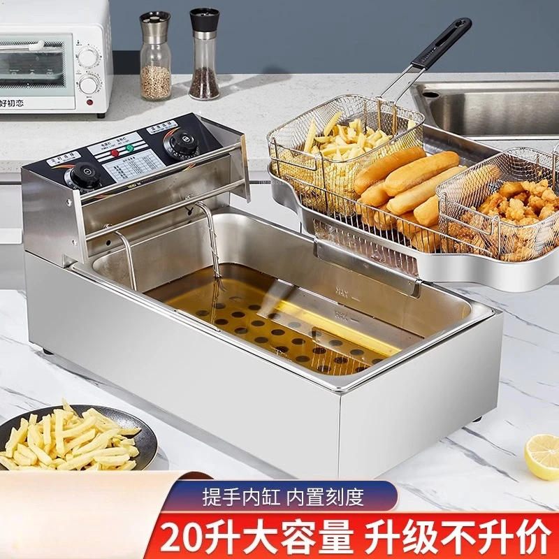 Single Tank Electric Deep Frye - Commercial Donut Fryer Electric 评论和价格