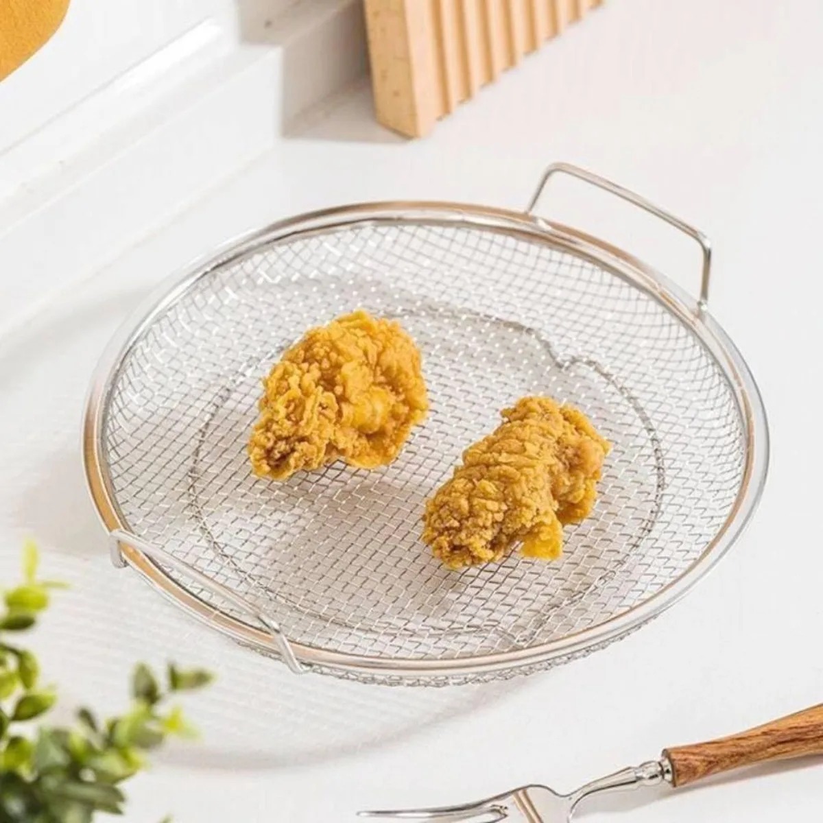 1 Pc Air Fryer Stainless Steel - Fryer Oil Filtration Machine 评论和价格