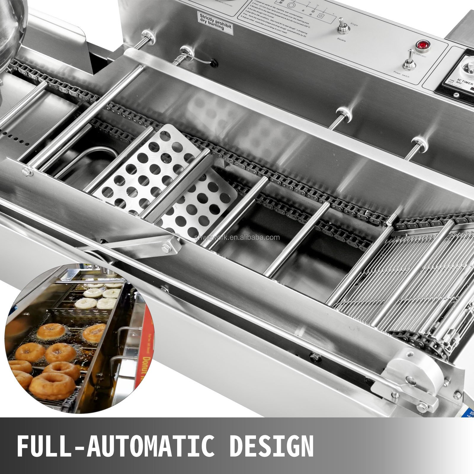 Commercial T100 Double Row Don - Commercial Donut Fryer Electric 评论和价格