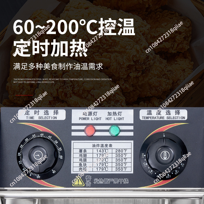 220V Single Tank Electric Deep - Commercial Donut Fryer Electric 评论和价格