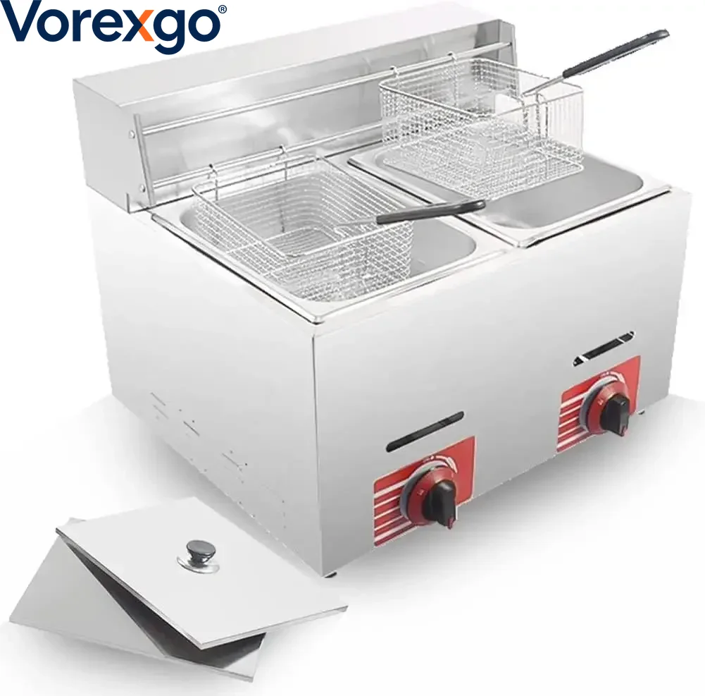 Commercial LPG Gas Deep Fryer  - Commercial Gas Deep Fryer Propane 评论和价格