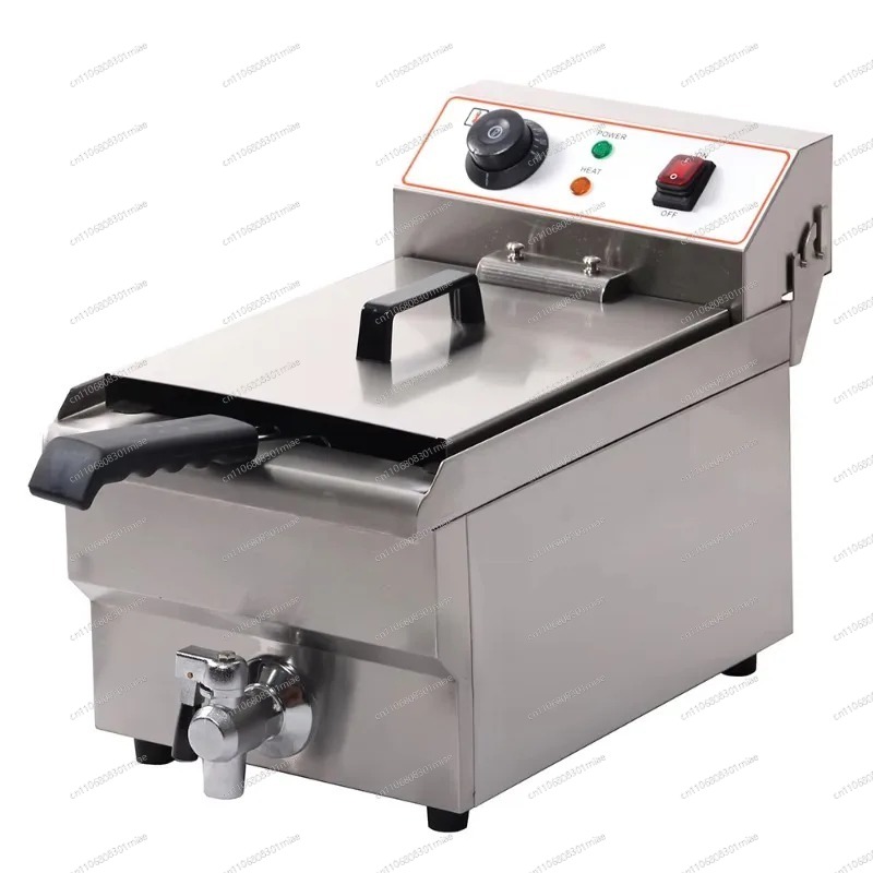 10L Single Tank Electric Deep  - Fryer Basket Commercial Stainless 评论和价格